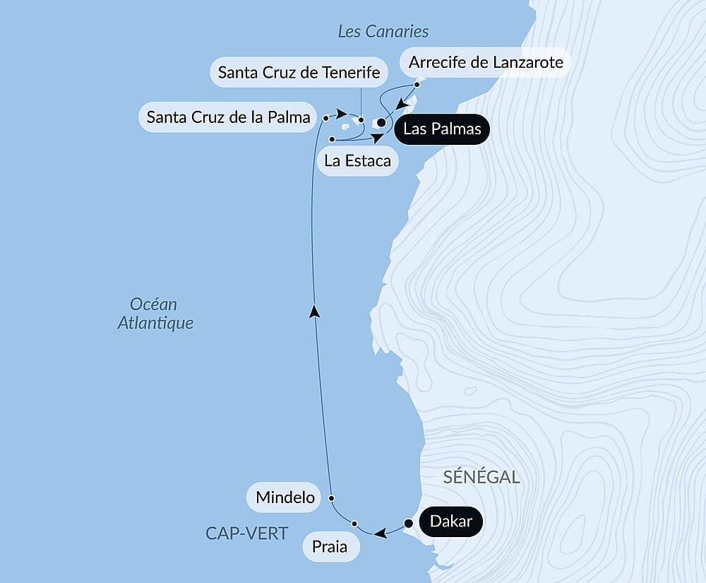 Entre volcans et océan, du Cap-Vert aux Canaries null