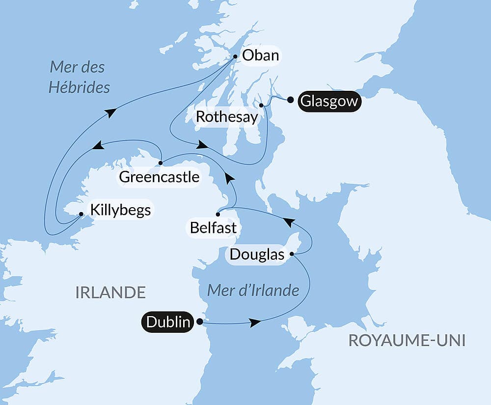 De l'Irlande à l'Ecosse : voyage en terres celtiques null