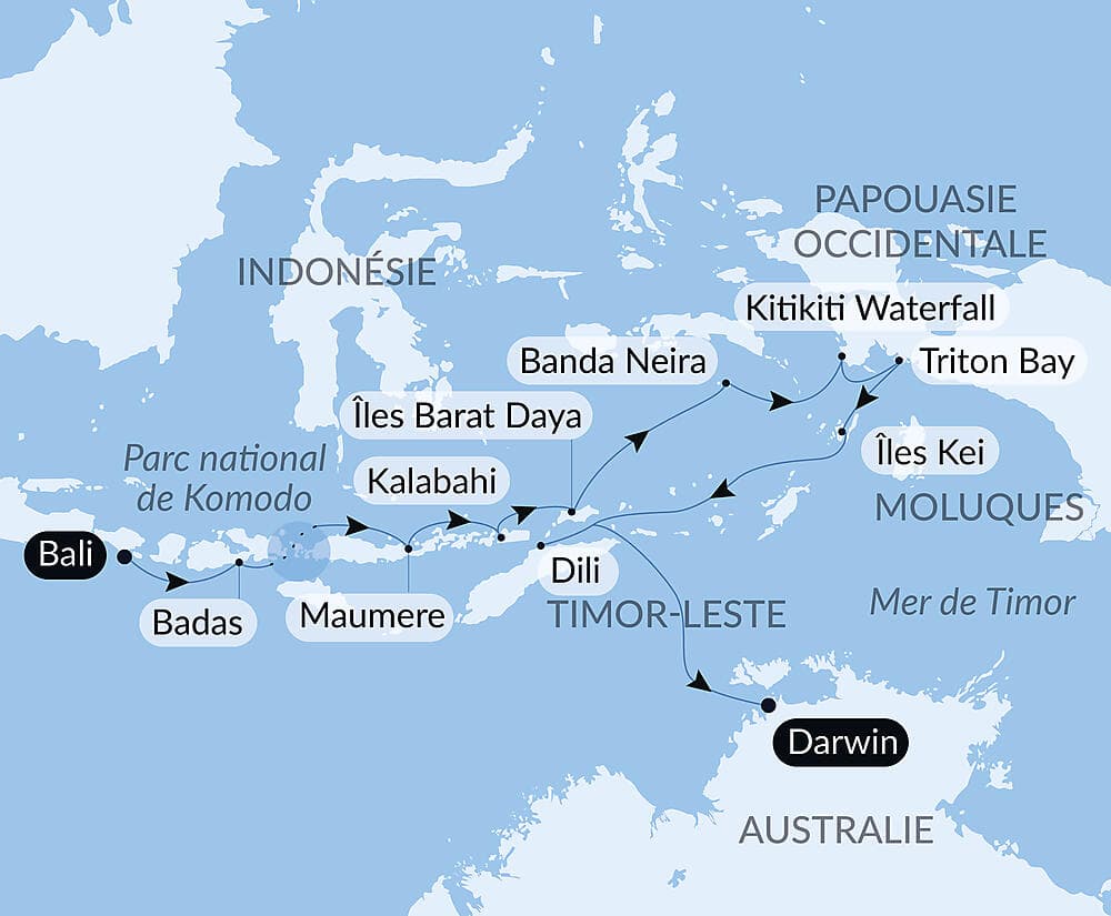 Odyssée tropicale indonésienne