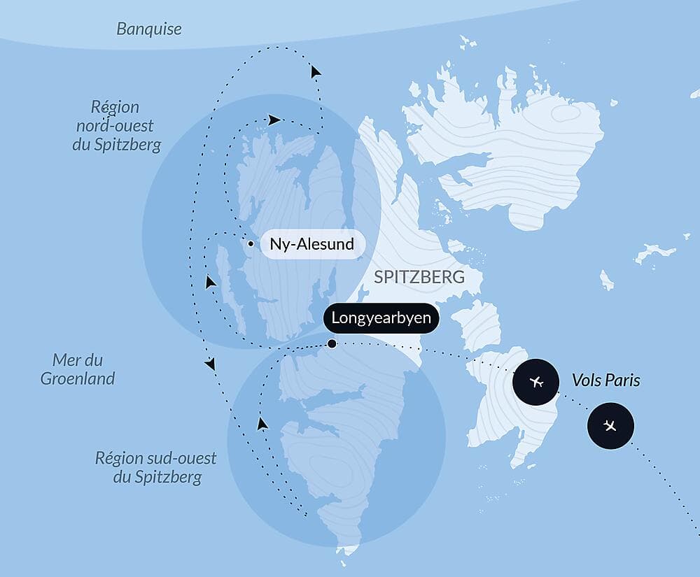 Fjords et glaciers du Spitzberg  null