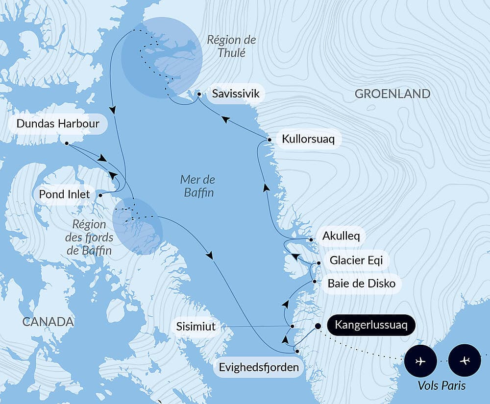 Cap sur la région de Thulé null